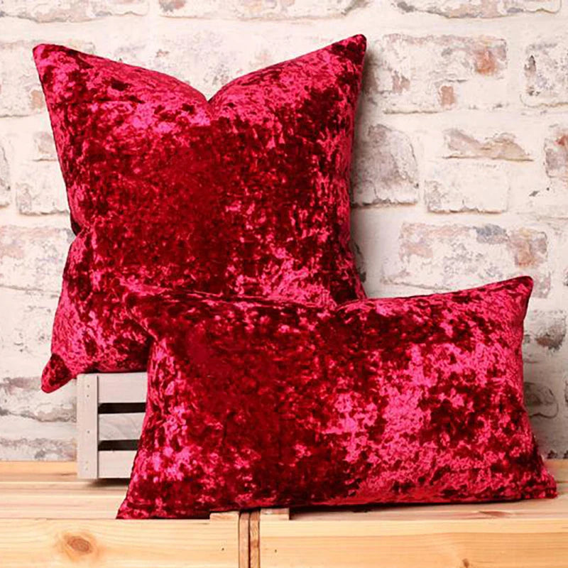 Axyaa Velvet Cushion Cover 45x45 for Sofa Decor and Living Room Pillows