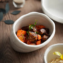 Axya Ceramic Dinner Bowl Set for Home Restaurant Hotel Snacks & Sauces