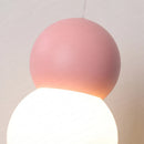Axya Nordic Glass Pendant Lamp for Home Indoor Decor - 4 Colors