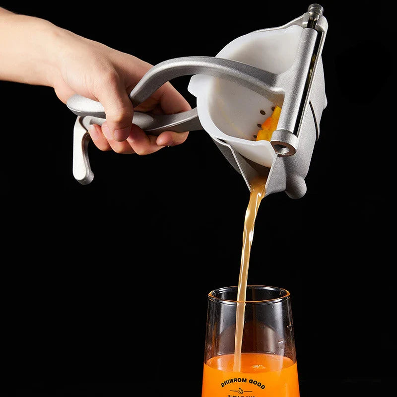 Axyaa Aluminum Alloy Fruits Squeezer - Hand Press Lemon Juicer