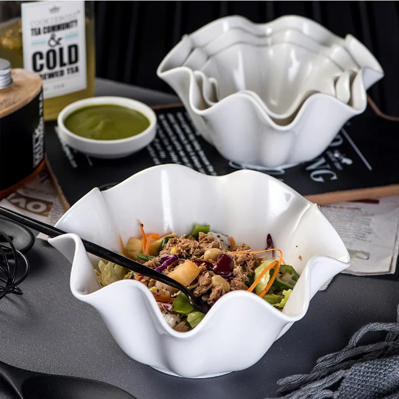 Axya Ceramic Bowls Set for Dining and Baking