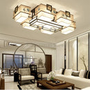 Axya Modern Led Chandeliers Chinese Style Ceiling Lights Bedroom Living Room Decor