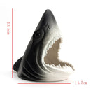 Axya Ceramic Shark Sculpture Ashtray & Key Storage Box Desktop Decoration Gift