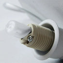 Axyaa Glider Metal Origami Pendant Light White for Cafe Dinning Room