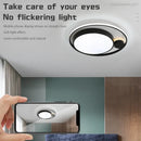 Axyaa Modern Black LED Ceiling Lights Chandelier for Living Room Bedroom Home Décor