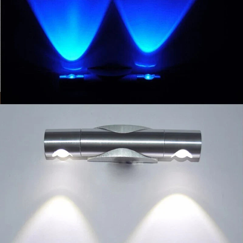 Axya LED Wall Light: Modern 360° Rotation Sconce for Home Decoration and Bedroom Lighting