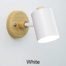 Axyaa Wooden GU10 Wall Lamp in 6 Colors - Nordic Indoor Wall Light