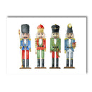Axyaa Nutcracker Gingerbread Man Christmas Canvas Wall Art Decor