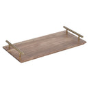 Axya Wooden Tea Tray with Handle - Versatile Sushi & Fruit Plate Display
