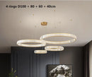 Axyaa Luxury Crystal Chandelier with LED Dimming for Villa Staircase