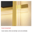 Axya LED Modern Aluminum Wall Light for Bedroom and Living Room