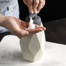 Axya Ceramic Foam Soap Dispenser for Hotels | Customizable Logo Kitchen Hand Sanitizer Bottle