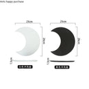 Axya Moon Shape Ceramic Dinner Plate Set for Tableware and Decor