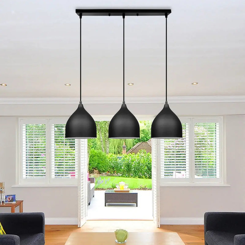 Axyaa Nordic LED Pendant Light for Kitchen Restaurant Bedroom Living Room