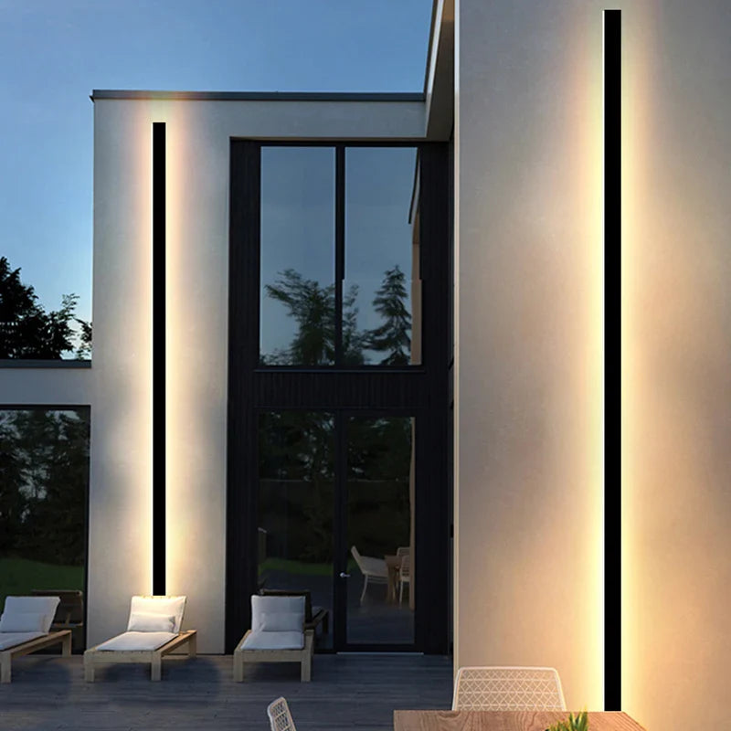 Axya LED Outdoor Wall Light Waterproof Modern IP65 Villa Porch Garden Lamp