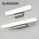 Axyaa Acrylic Mirror LED Bathroom Wall Light Strip Sconces for Modern Home Decors