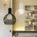 Axya Modern Iron Cage Pendant Lights Kitchen Bar LED Home Decor