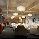 Axyaa Milky White Glass Lamp: Foscarini Rituals Pendant for Home Decor