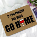 Axyaa Funny Wine Doormat for Home, Kitchen, Bathroom - Christmas Gift