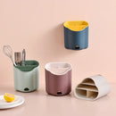 Axyaa Plastic Chopstick Holder Drainer Basket Kitchen Organize