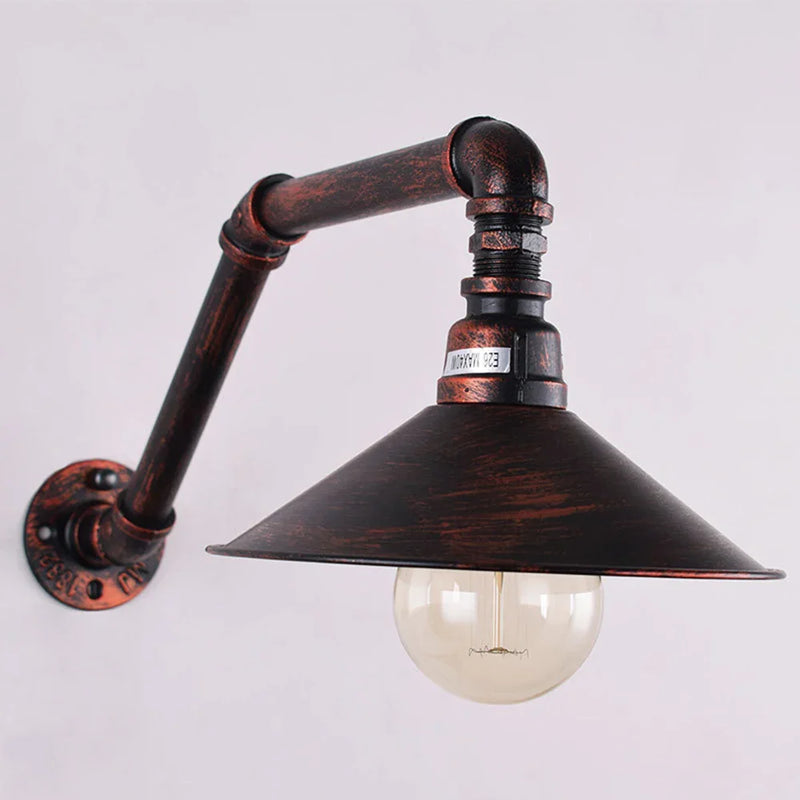 Axyaa Retro Water Pipe Wall Light Multi Lights Ceiling Lamp
