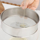 Axyaa Stainless Steel Flour Sifter Fine Mesh Strainer for Baking & Cooking
