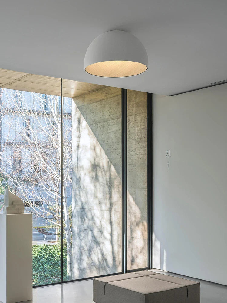 Axyaa Wood Grain Ceiling Study Lamp