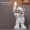 Axyaa Astronaut Table Lamp: Modern Resin Space Man LED Wall Light