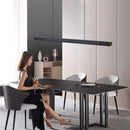 Axyaa LED Chandelier: Modern Nordic Dining Room Lighting for Office, Bar, and Study