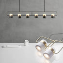 Axyaa Modern Art LED Chandelier for Restaurant Cafe Bar Dining Room