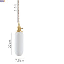 Axyaa Glass LED Pendant Lights: Modern Nordic 3-Head Fixture for Home Dining, Cafe & Bar
