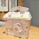 Axyaa Cute House Money Box Piggy Bank for Kids & Adults, Big Size Savings Box