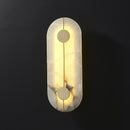Axya Copper Stone Corridor Aisle Wall Lamp for Living Room