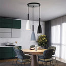 Nordic Minimalist Pendant Lamp for Dining Table Kitchen Island by Axyaa