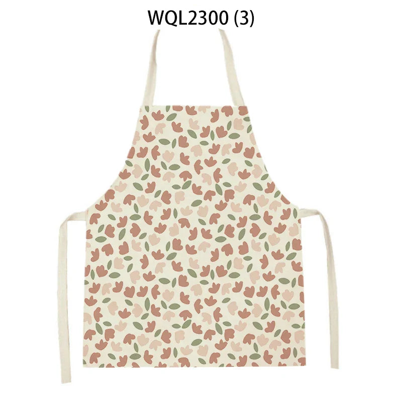 Axyaa Nordic Clouds Apron for Home Cooking & Baking
