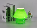 Nordic Glass Desk Lamp by Axyaa: Colorful LED Table Light for Bedroom