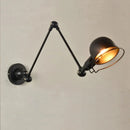 Axyaa Adjustable Retro LED Wall Lamp for Home Bar Decor & Bedroom Reading