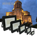 Axyaa 100W LED Industrial Floodlight Wall Lamp IP68 Outdoor Spotlight Security Lighting