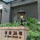 Axyaa Waterproof Pillar Light: Elegant Garden Column Post Lamp for Outdoor Decor