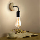 Axyaa Vintage Industrial Dimmable Wall Lamp with E27 Bulb