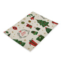 Axyaa Christmas Table Set: Placemats, Napkins, Coasters, Kitchen Cloth.