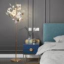 Axyaa Ginkgo Leaf Floor Lamp for Cozy Living Spaces