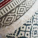 Moroccan Style Tassel Cushion Cover 45x45cm for Home Decor Sofa Bed - Axyaa
