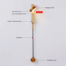 Axyaa Nordic Rotating Wall Lamp for Living Room Bedroom LED Lighting