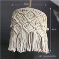 Axyaa Handmade Bohemia Chandelier Lampshade: Creative Home Soft Decor for Livingroom & Bedroom
