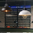 Axya Industrial Iron Pendant Light - Vintage Loft Bar Lighting
