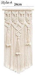 Axyaa Macrame Wall Hanging Tapestry: Boho Woven Home Decor for Living Room