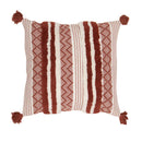 Axyaa Boho Decor Tufted Jacquard Pillow Cover for Home Sofa Bed