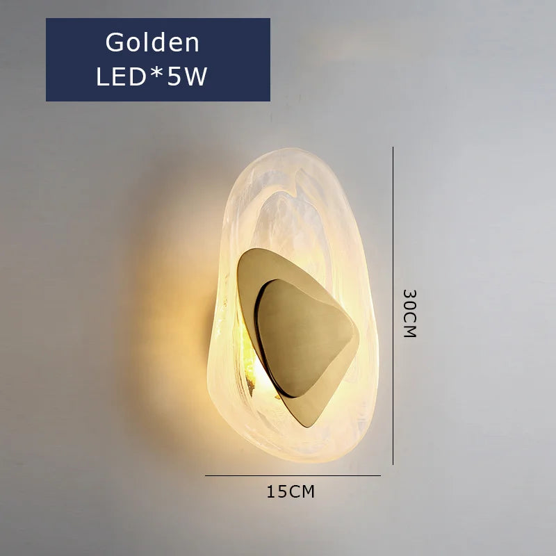 Luxury LED Wall Light for Bedroom with Axyaa Branding