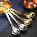 Axyaa Stainless Steel Japanese Soup Skimmer Colander Ladle Cookware Utensil
